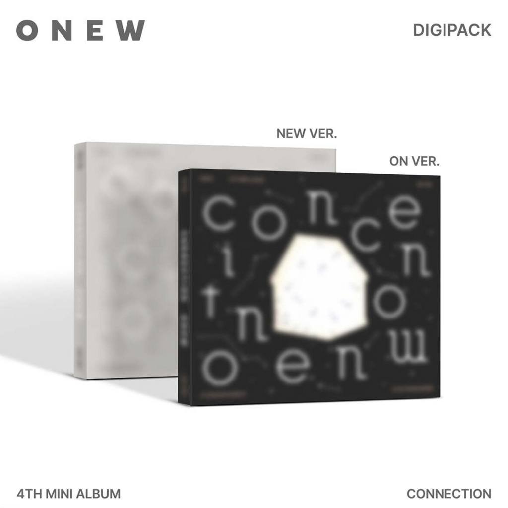 (PRE-ORDER) ONEW - 4TH MINI ALBUM [CONNECTION] (DIGIPACK VER.) (2 VERSIONS) RANDOM