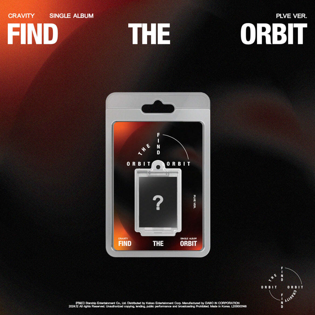 (PRE-ORDER) CRAVITY - SINGLE [FIND THE ORBIT] PLVE VER.