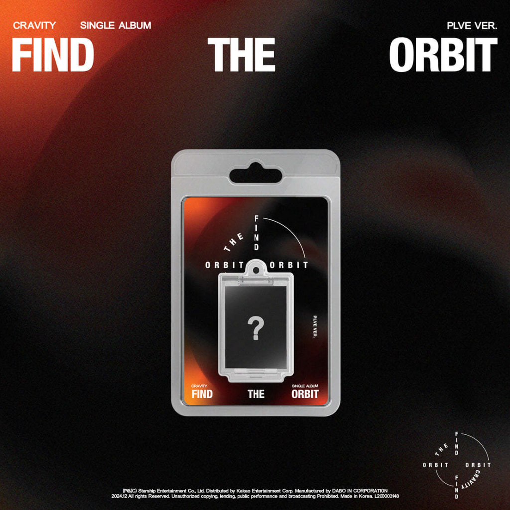 (PRÉCOMMANDE) CRAVITY - SINGLE [FIND THE ORBIT] PLVE VER.