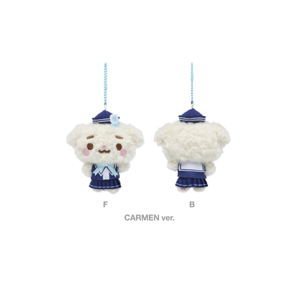 (PRE-ORDER) HEARTS2HEARTS - 19 MARINE LOOK DOLL KEYRING / 2026 Hearts2Hearts 2ND MINI ALBUM POP-UP [레몬탱 (LEMON TANG)] OFFICIAL MD (9 VERSIONS)