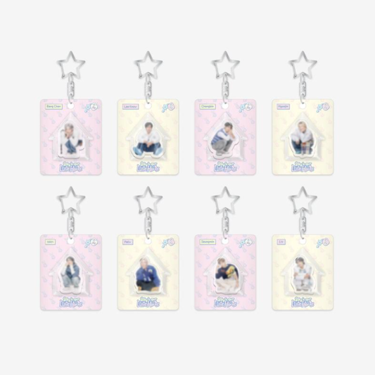 (PRE-ORDER) STRAY KIDS - MINI BLOCK KEYRING - STAY IN OUR LITTLE HOUSE (8 VERSIONS) - LightUpK