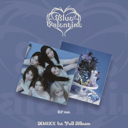 (PRE-ORDER) NMIXX - BLUE VALENTINE (LP VER.) (2 VERSIONS) RANDOM - LightUpK