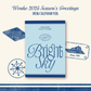 (PRE-ORDER) WONHO - 2025 SEASON'S GREETINGS [BRIGHT SKY] DESK CALENDAR VER.