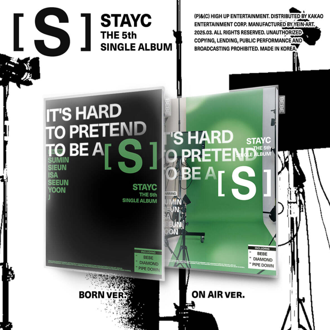 STAYC - 5TH SINGLE ALBUM [S] (2 VERSIONS) - LightUpK