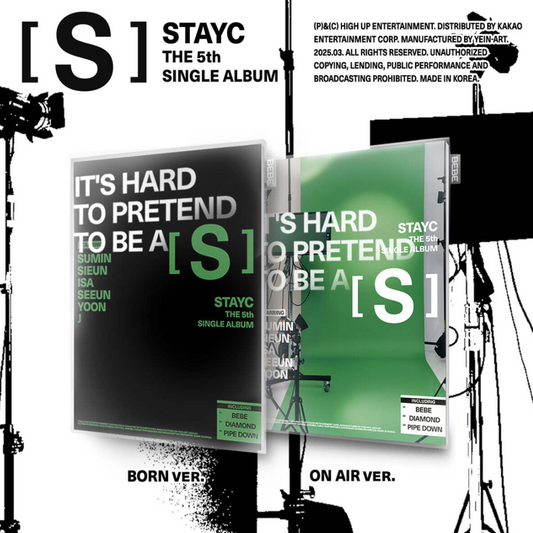 STAYC - 5TH SINGLE ALBUM [S] (2 VERSIONS) - LightUpK