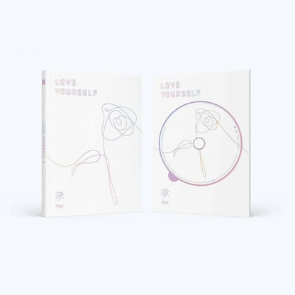 BTS - LOVE YOURSELF 承 'HER' (5TH MINI ALBUM) (4 VERSIONS) - LightUpK