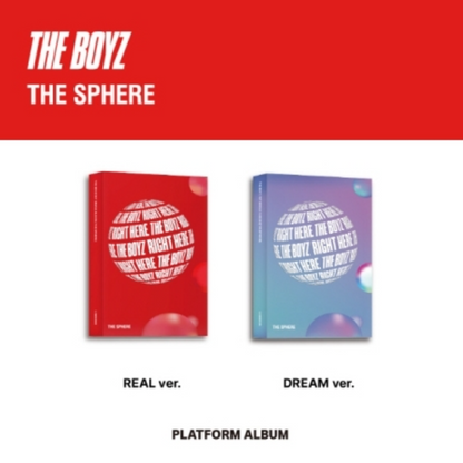 THE BOYZ - THE SPHERE (1ER ALBUM SINGLE)) [PLATEFORME VER.] (2 VERSIONS)