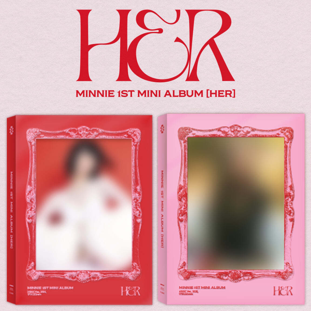 MINNIE (G)I-DLE - 1ST MINI ALBUM [HER] (2 VERSIONS) - LightUpK