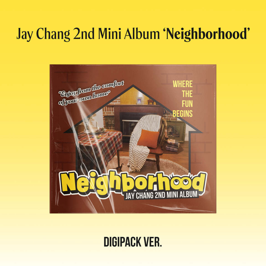 JAY CHANG - 2ND MINI ALBUM [NEIGHBORHOOD] (DIGIPACK VER.) - LightUpK
