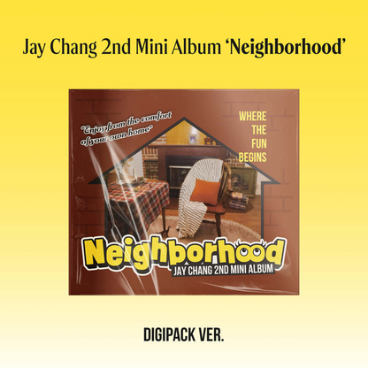 (PRÉCOMMANDE) JAY CHANG - 2ÈME MINI ALBUM [NEIGHBORHOOD] (DIGIPACK VER.)