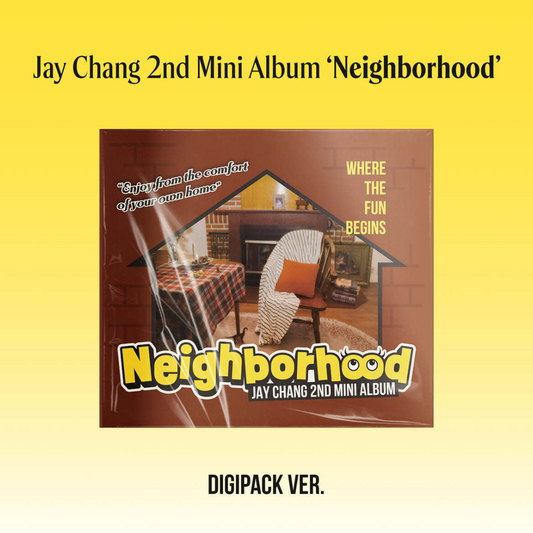 (PRE-ORDER) JAY CHANG - 2ND MINI ALBUM [NEIGHBORHOOD] (DIGIPACK VER.)