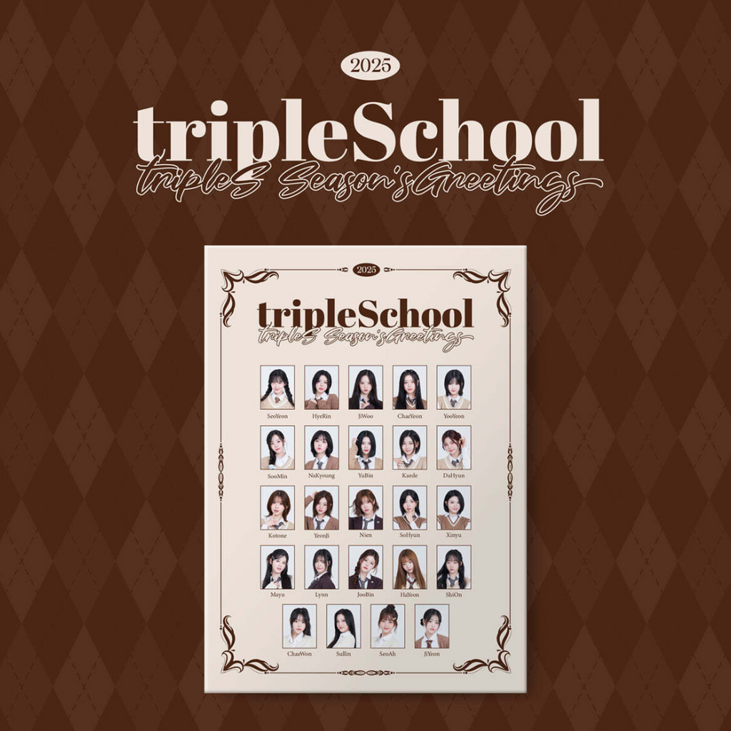 (Précommande) Triples - 2025 Salutations de la saison [Tripleschool]