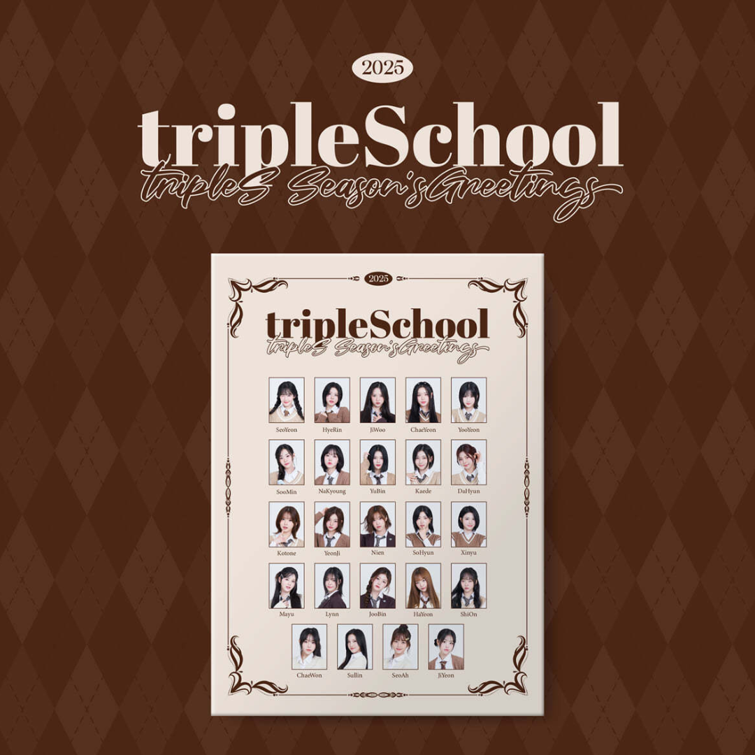 (PRE-ORDER) TRIPLES - 2025 SEASON'S GREETINGS [TRIPLESCHOOL]