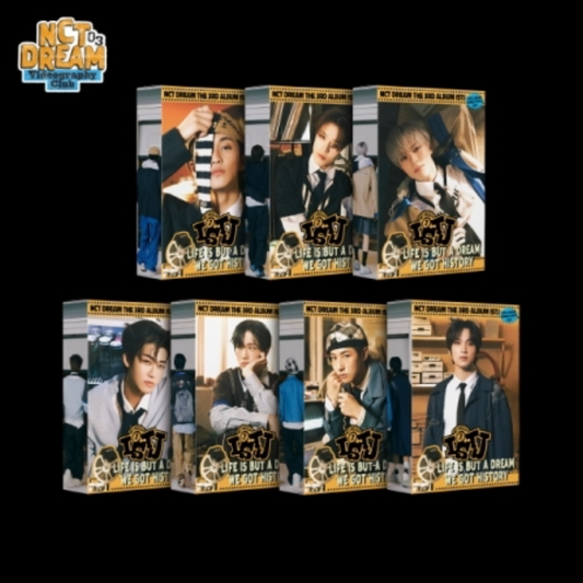 NCT DREAM - VOL.3 [ISTJ] (7DREAM QR VER.)(SMART ALBUM) (7 VERSIONS)