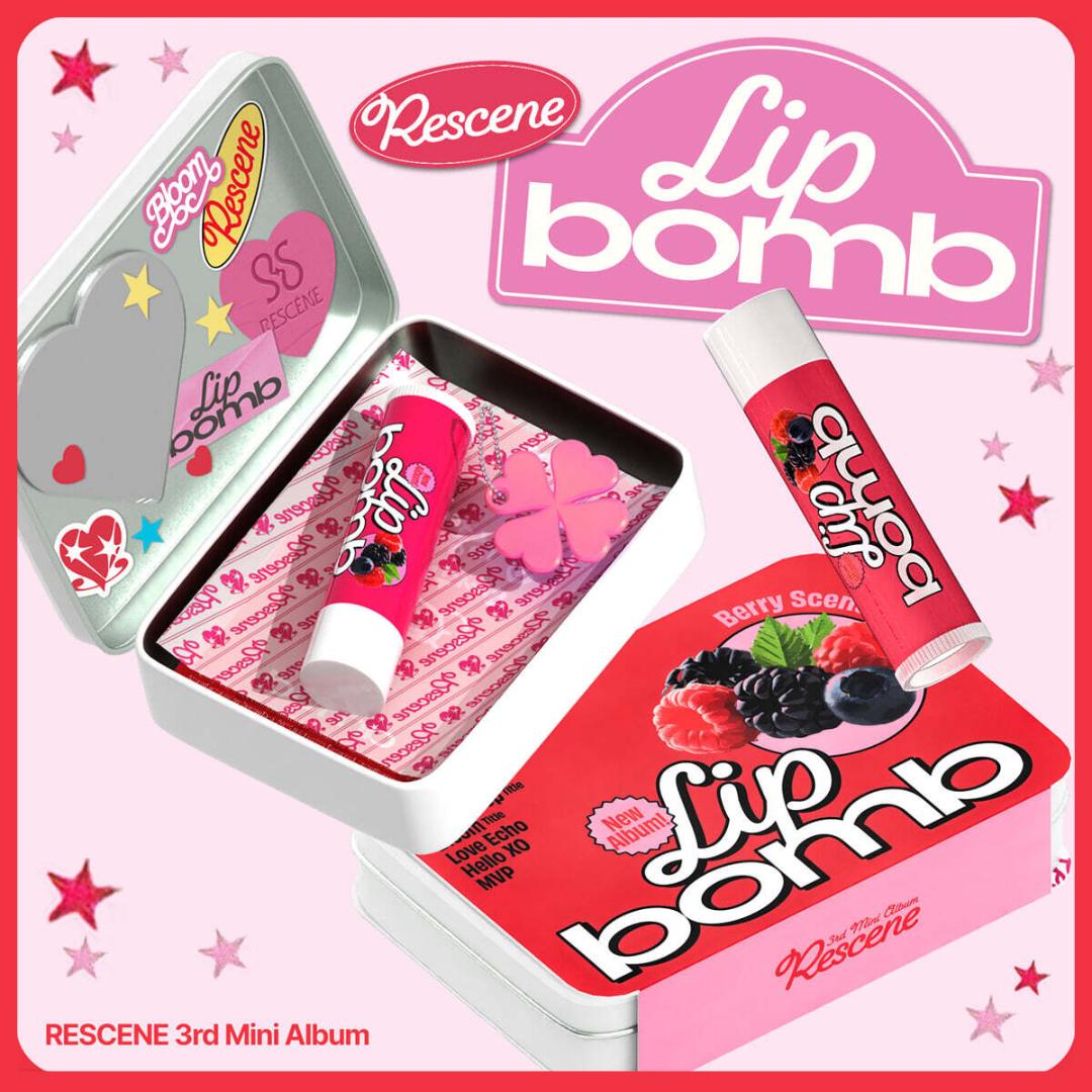 RESCENE - 3RD MINI ALBUM [LIP BOMB] (QR) (LIP BALM VER.) - LightUpK