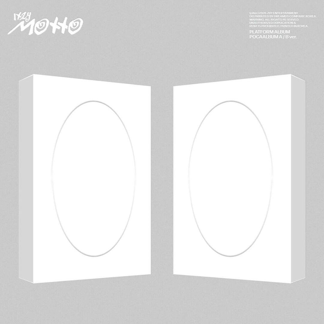 (PRE-ORDER) ITZY - [MOTTO] POCAALBUM VER. (2 VERSIONS) RANDOM - LightUpK