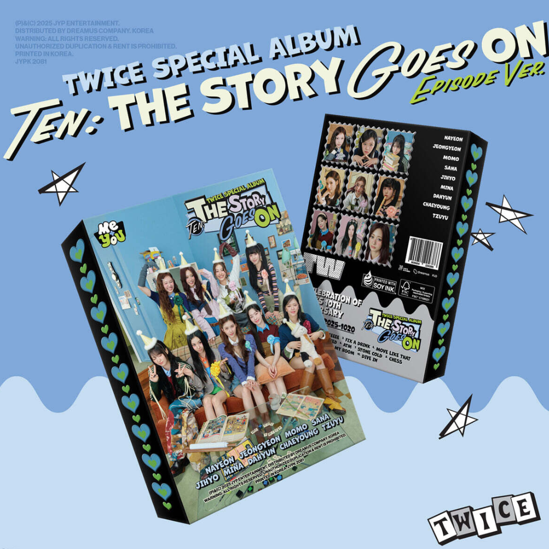 (PRE-ORDER) TWICE - TEN: THE STORY GOES ON (EPISODE VER) - LightUpK