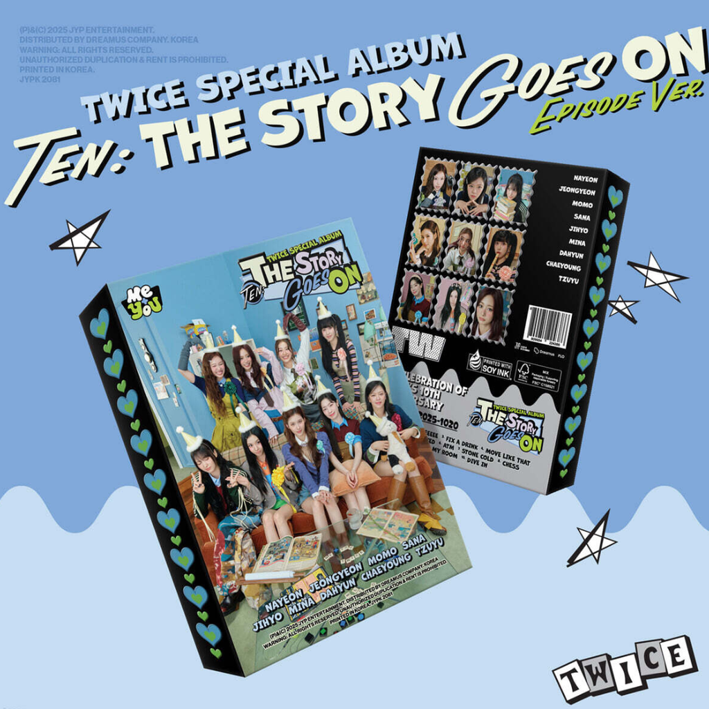 (PRE-ORDER) TWICE - TEN: THE STORY GOES ON (EPISODE VER) - LightUpK