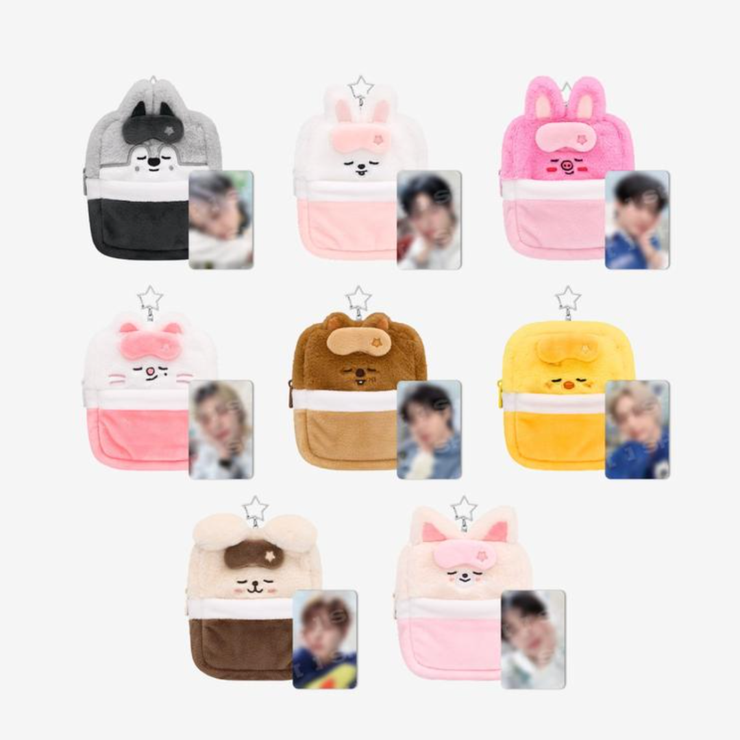 (PRE-ORDER) STRAY KIDS - SKZOO PLUSH COLLECT CASE - STAY IN OUR LITTLE HOUSE (8 VERSIONS) - LightUpK