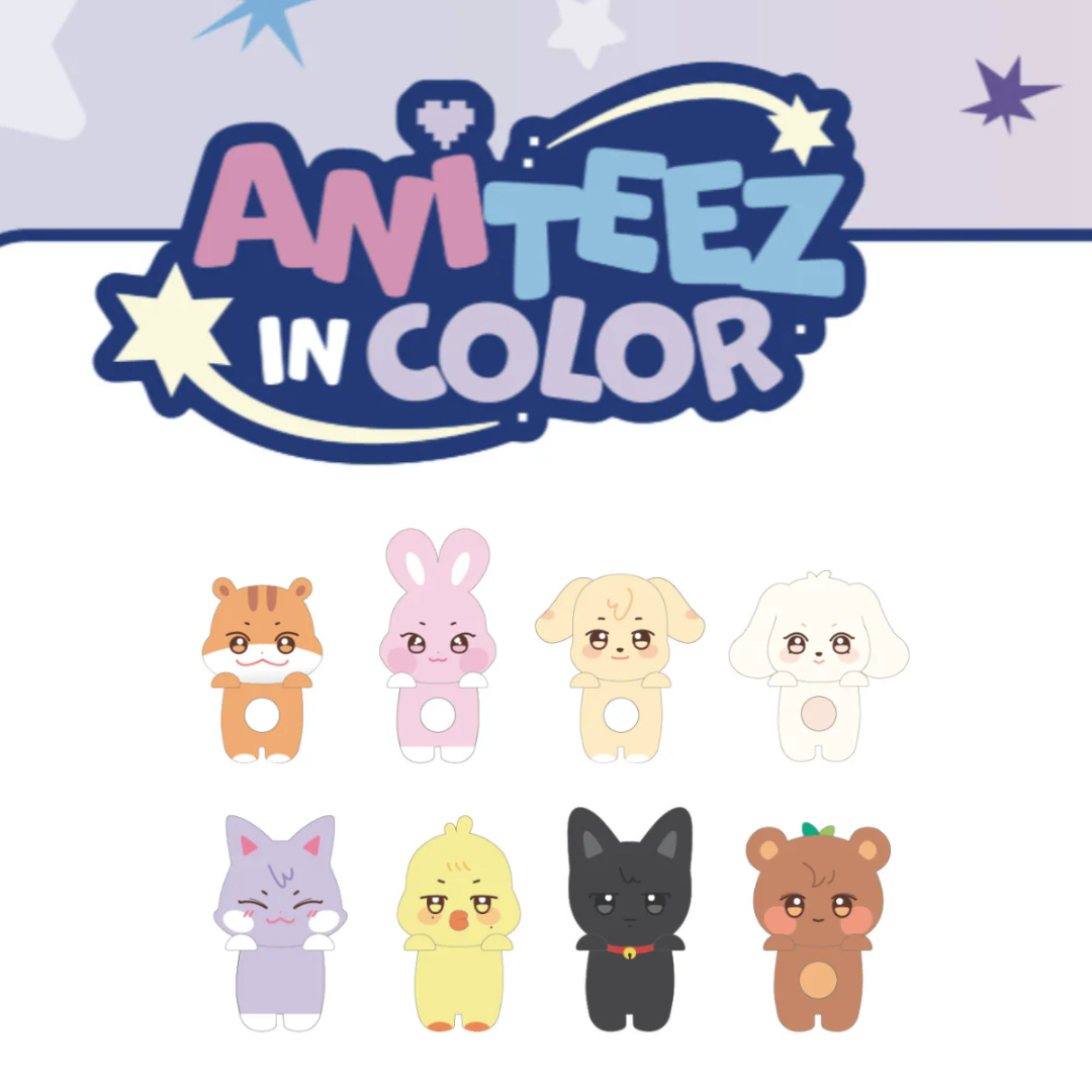 (PRE-ORDER) ATEEZ - 'ANITEEZ IN COLOR' MD - MINI DECO FIGURE (8 VERSIONS) - LightUpK
