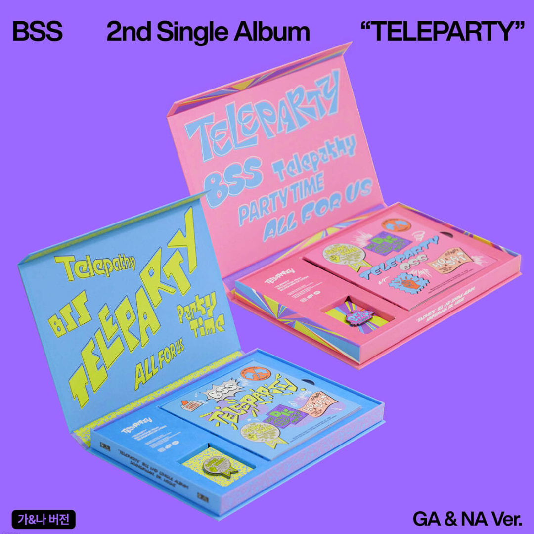 BSS (SEVENTEEN) - 2ND SINGLE ALBUM [TELEPARTY] (2 VERSIONS) - LightUpK