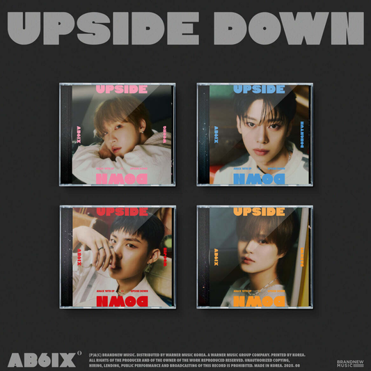 AB6IX - 10TH EP [UPSIDE DOWN] [JEWEL VER.] (4 VERSIONS) - LightUpK