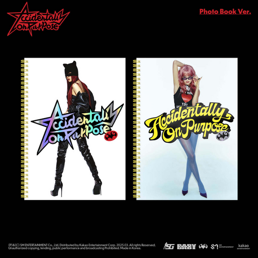 SEULGI - 2ND MINI ALBUM [ACCIDENTALLY ON PURPOSE] (PHOTO BOOK VER.) (2 VERSIONS) - LightUpK