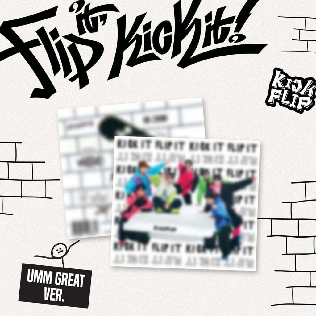 KICKFLIP - 1ST MINI ALBUM [FLIP IT, KICK IT!] (UMM GREAT VER.)