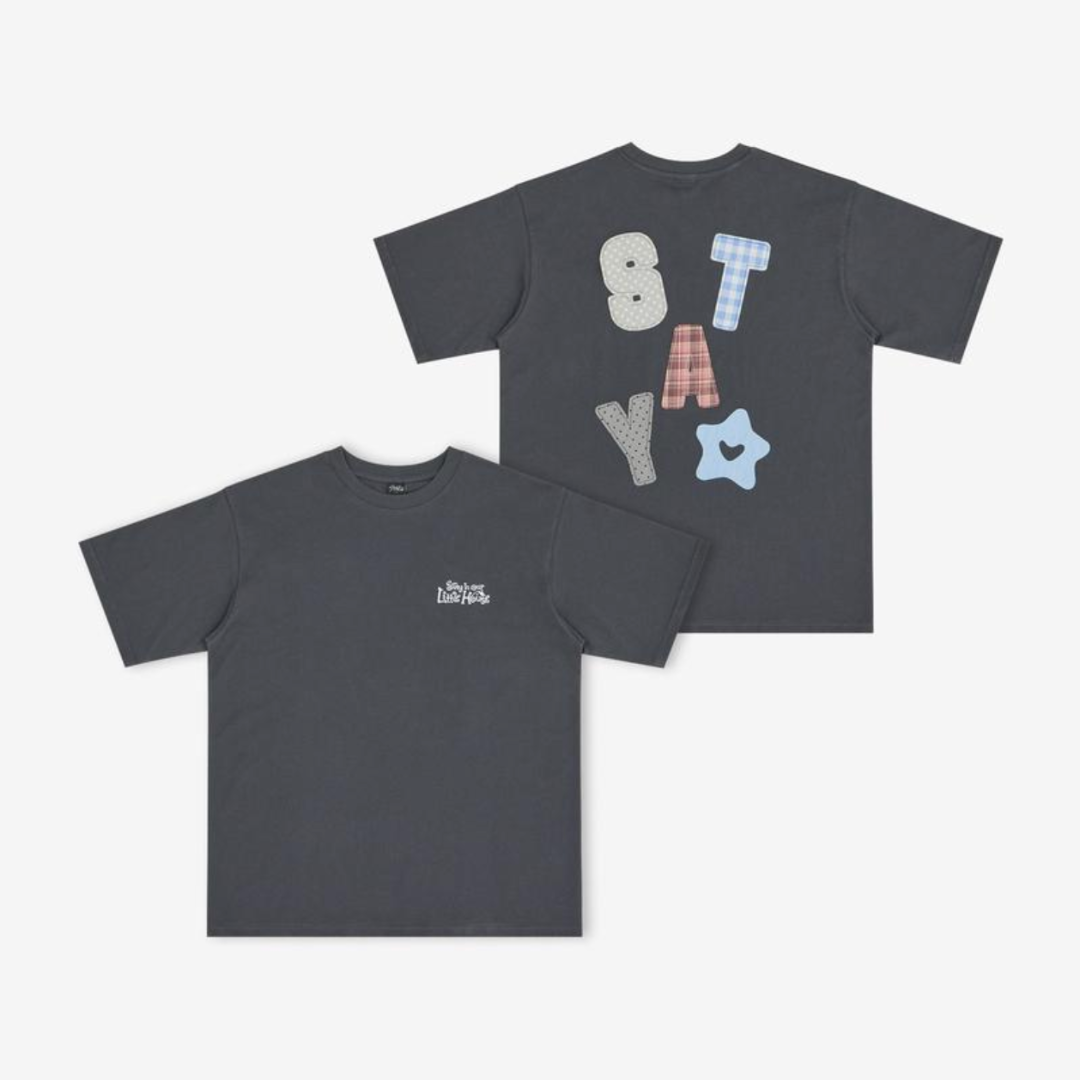 (PRE-ORDER) STRAY KIDS - T-SHIRT - STAY IN OUR LITTLE HOUSE - LightUpK