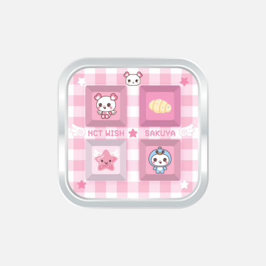 (PRE-ORDER) NCT WISH - 10 KEYBOARD KEY CAP / 2025 NCT WISH ASIA TOUR LOG in SEOUL OFFICIAL MD (6 VERSIONS) - LightUpK