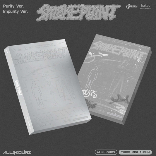 ALL(H)OURS - THIRD MINI ALBUM [SMOKE POINT] (2 VERSIONS) - LightUpK