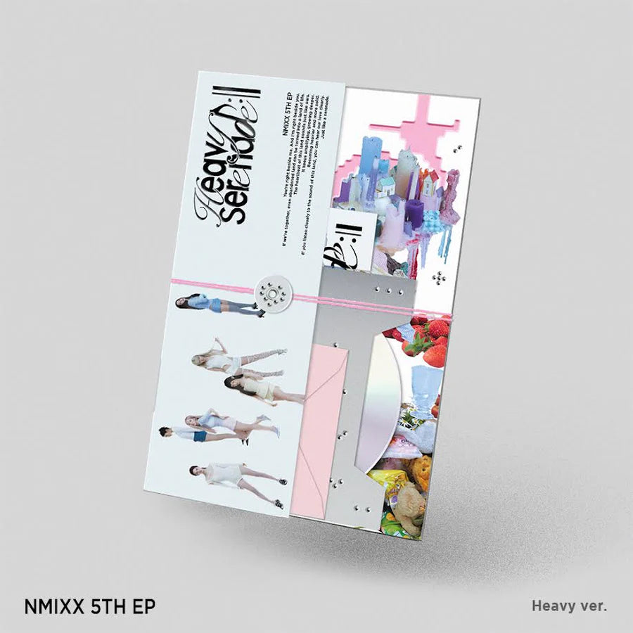 (PRE-ORDER) NMIXX - 5TH EP [HEAVY SERENADE] (2 VERSIONS) RANDOM - LightUpK