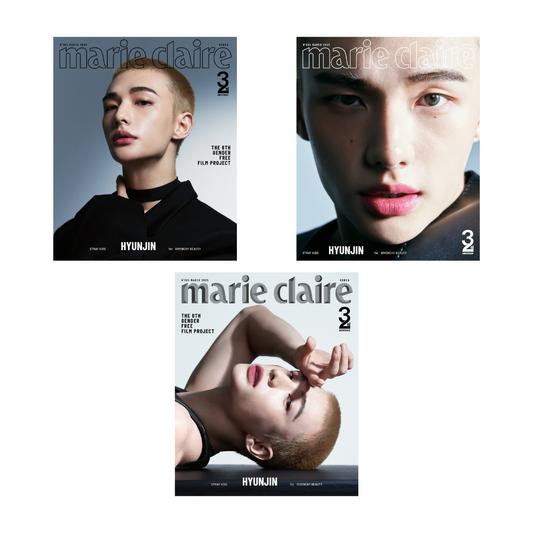 MARIE CLAIRE 2025.03 (COVER : STRAY KIDS HYUNJIN) (3 VERSIONS) - LightUpK