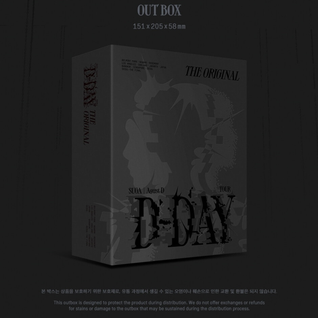 (PRÉCOMMANDE) SUGA - AGUST D TOUR [D-DAY] L'ORIGINAL