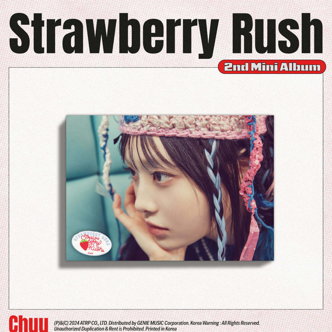 CHUU - 2ND MINI ALBUM [STRAWBERRY RUSH] (STAYG ALBUM VER.) - LightUpK