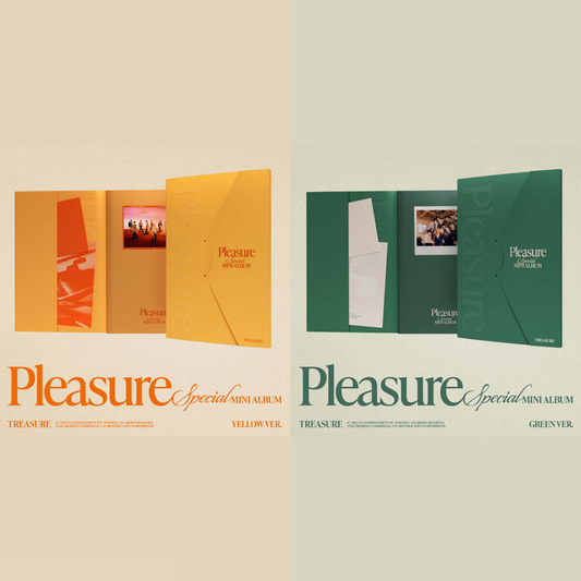 TREASURE - SPECIAL MINI ALBUM [PLEASURE] (2 VERSIONS) - LightUpK