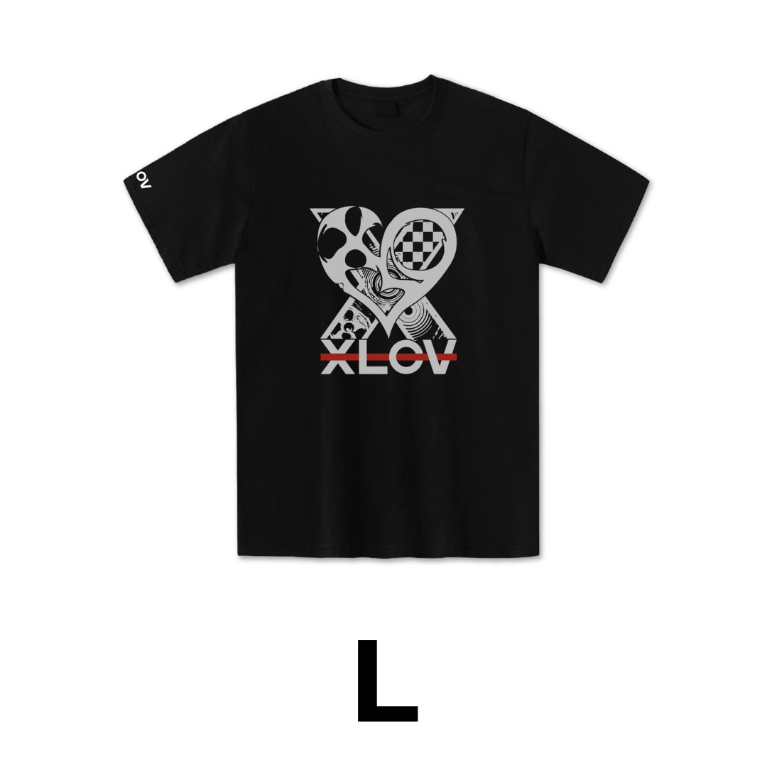 (PRE-ORDER) XLOV - OVERSIZED SHORT SLEEVE T-SHIRT [2026 XLOV ASIA TOUR [SERVING-X] OFFICIAL MD] (2 SIZES)