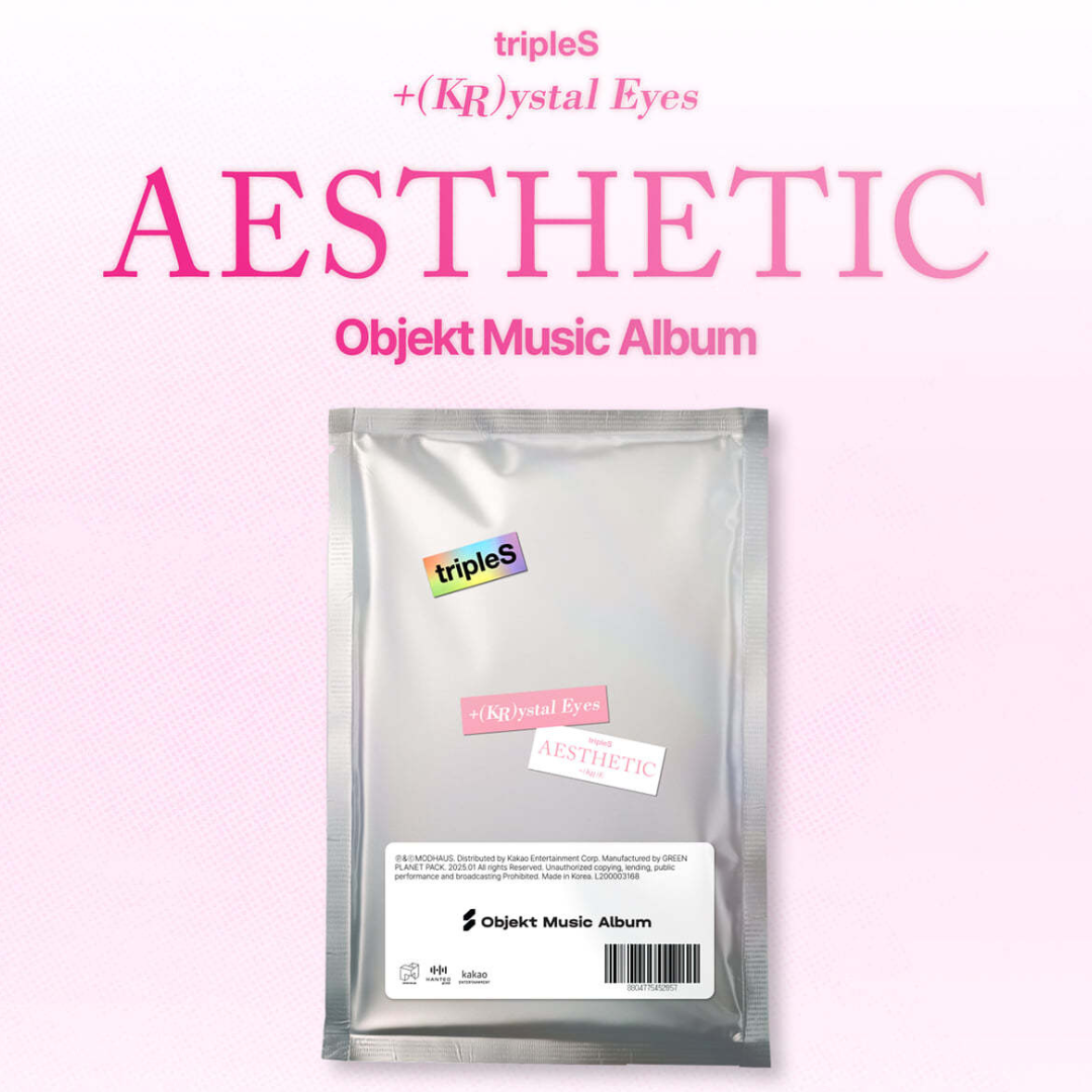 TRIPLES - MINI ALBUM [+(KR)YSTAL EYES 'AESTHETIC'] (OBJEKT MUSIC ALBUM) - LightUpK