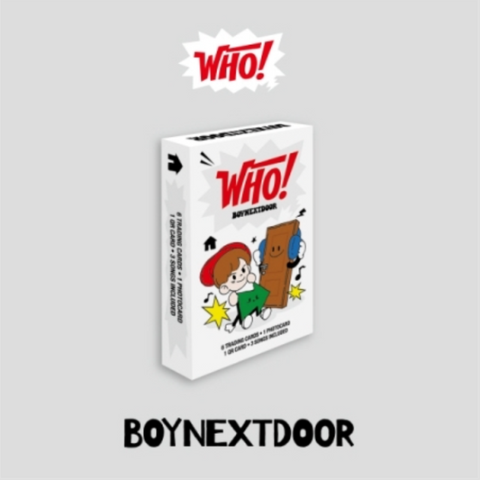 BOYNEXTDOOR - 1ST SINGLE 'WHO!' (WEVERSE ALBUMS VER.)