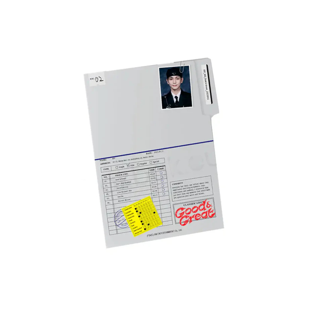 KEY - GOOD & GREAT [2ND MINI ALBUM] (COVER LETTER VER.) (2 VERSIONS) - LightUpK