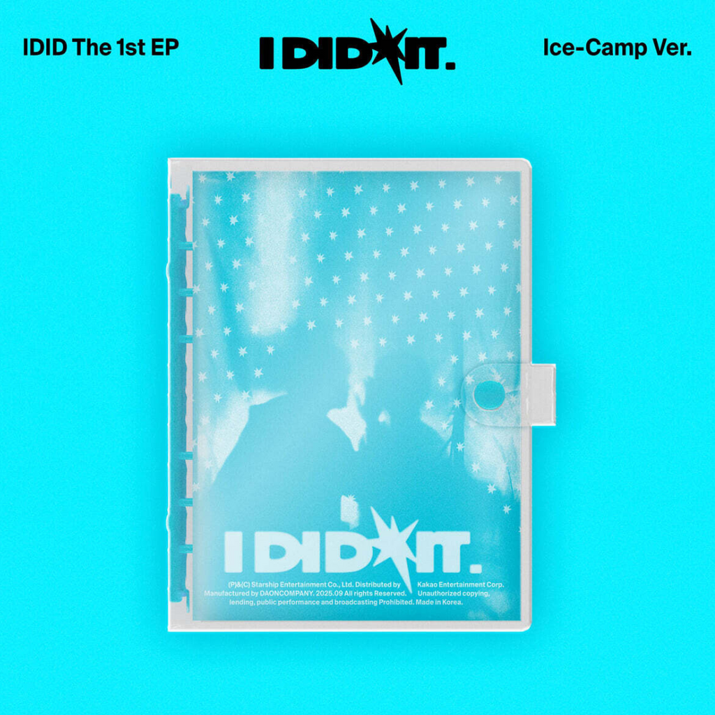 (PRE-ORDER) IDID - THE 1ST EP [I DID IT] (ICE-CAMP VER.) - LightUpK