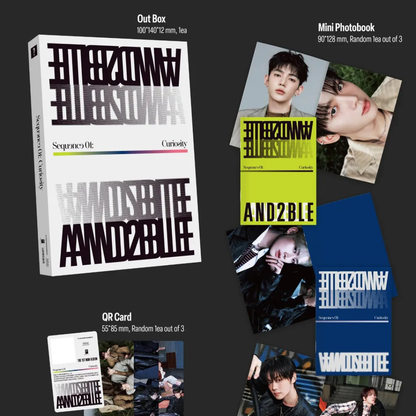 (PRE-ORDER) AND2BLE -1ST MINI ALBUM [SEQUENCE 01: CURIOSITY] (POCAALBUM VER.)