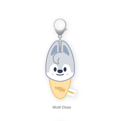 (PRE-ORDER) STRAY KIDS - PLUSH KEYRING ICECREAM VER. - THIS & THAT MD (9 VERSIONS)
