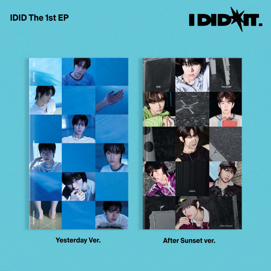 (PRE-ORDER) IDID - THE 1ST EP [I DID IT] (2 VERSIONS) RANDOM - LightUpK