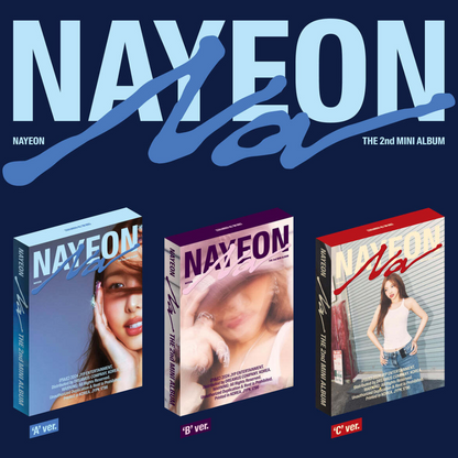 NAYEON (TWICE) - 2E MINI ALBUM : NA (3 VERSIONS)