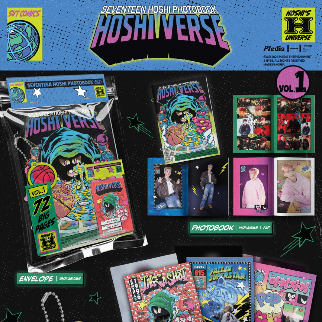 (PRE-ORDER) HOSHI - PHOTOBOOK [HOSHI VERSE] VOL.1 - LightUpK