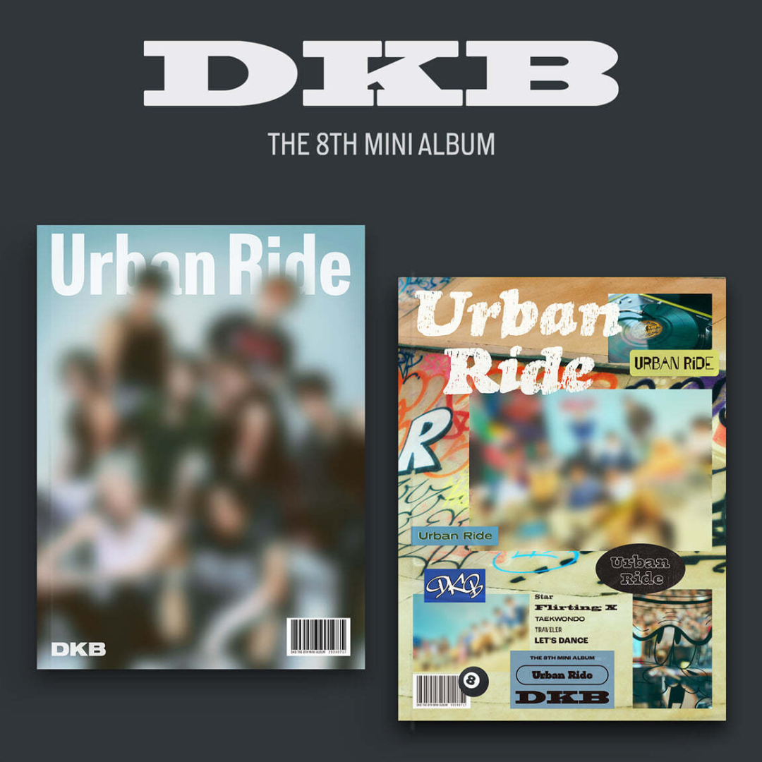 DKB - 8TH MINI ALBUM [URBAN RIDE] (2 VERSIONS) - LightUpK