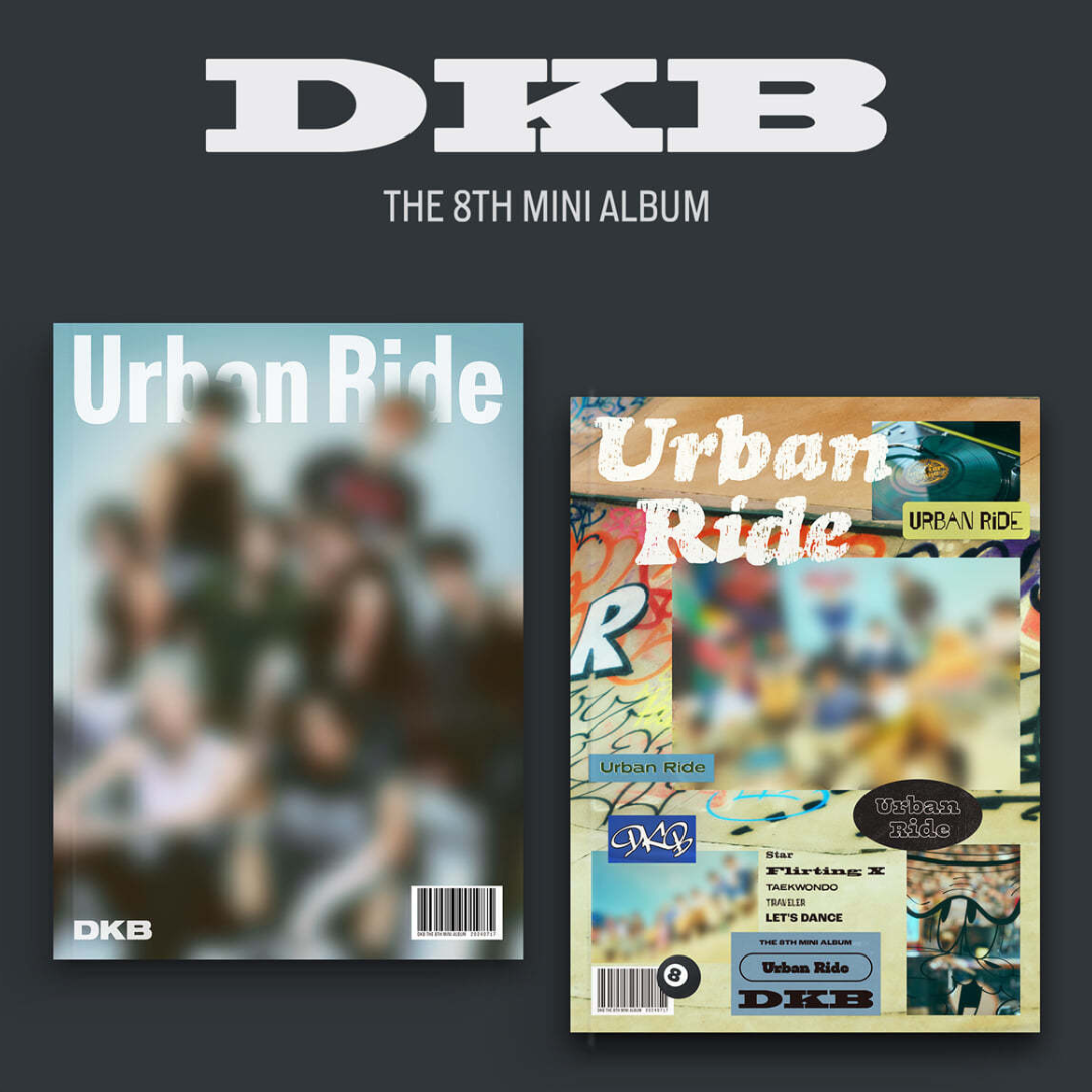 DKB - 8TH MINI ALBUM [URBAN RIDE] (2 VERSIONS)