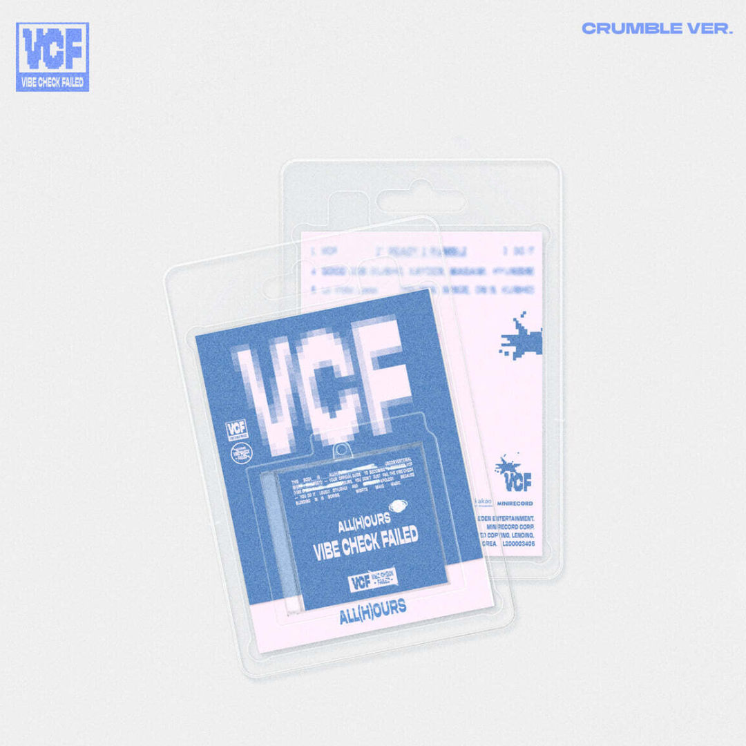(PRE-ORDER) ALL(H)OURS - 4TH MINI ALBUM [VCF] (CRUMBLE VER.) - LightUpK