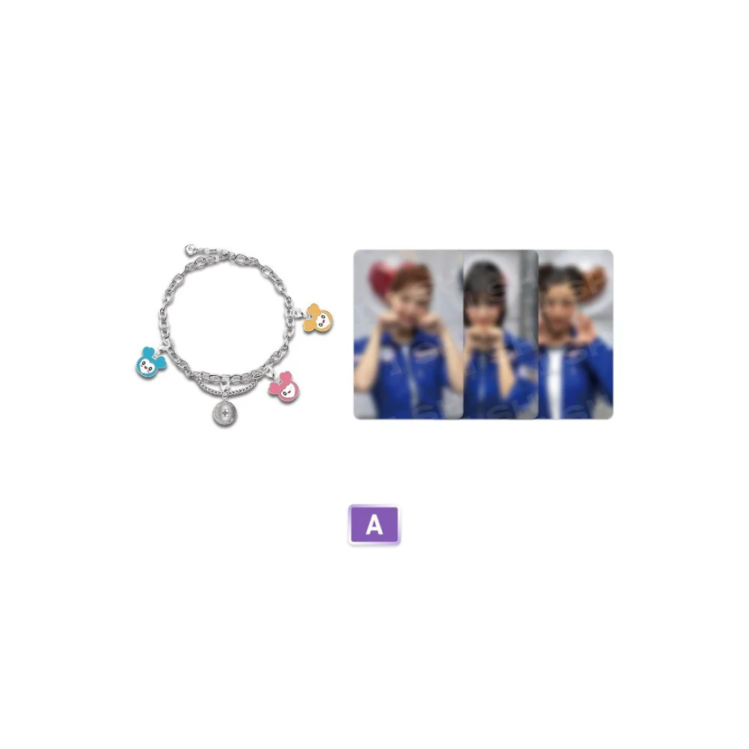 (PRE-ORDER) TWICE - 2025 TWICE FANMEETING <10VE UNIVERSE> - LOVELY CUSTOM BRACELET (3 VERSIONS) - LightUpK